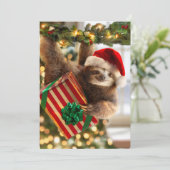 Seidenspender Einladung (Stehend Vorderseite)