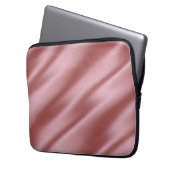 Seidenstoff Texturbanner Laptopschutzhülle (Vorderseite Links)