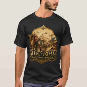 Seidenstraße Antiker Handel Moderne Vibes Lustige T-Shirt