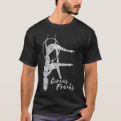 Seidentraining mit Silberfräsen T-Shirt (Vorderseite)