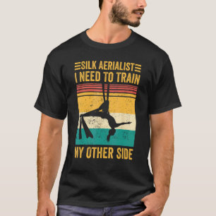 Seidentuch Artist Seidentuch Artist Trainiere Mein T-Shirt