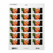 Seidentulip Adressaufkleber (Vorne)