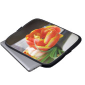 Seidentulip Laptopschutzhülle (Vorne Knopf)