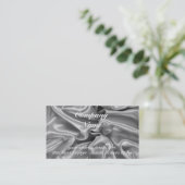 SeidenVisitenkarte Visitenkarte (Stehend Vorderseite)