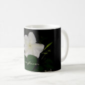 Seidiges Nacht-Blühendes Moonflower Kaffeetasse (VorderseiteRechts)