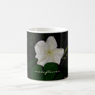 Seidiges Nacht-Blühendes Moonflower Kaffeetasse