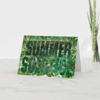 Seien diese Sommer-Sonnenwende gesegnet Sie Karte