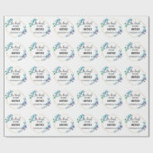 Seien freundlich miteinander geschenkpapier (Flach)