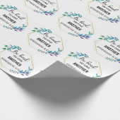 Seien freundlich miteinander geschenkpapier (Ecke)