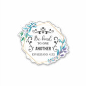 Seien freundlich zueinander aufkleber (Vorderseite)