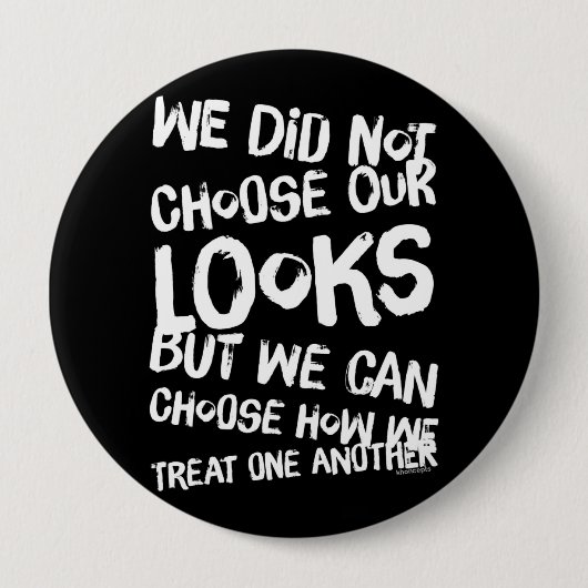 Seien freundlich zueinander button (Vorderseite)