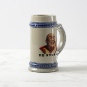 Seien geschürt Sie Bierglas (VorderseiteRechts)