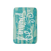 Seien inspiriert Sie Badematte (Vorderseite Vertikal)