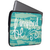 Seien inspiriert Sie Laptopschutzhülle (Vorne Rechts)