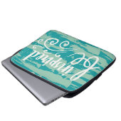 Seien inspiriert Sie Laptopschutzhülle (Vorne Knopf)