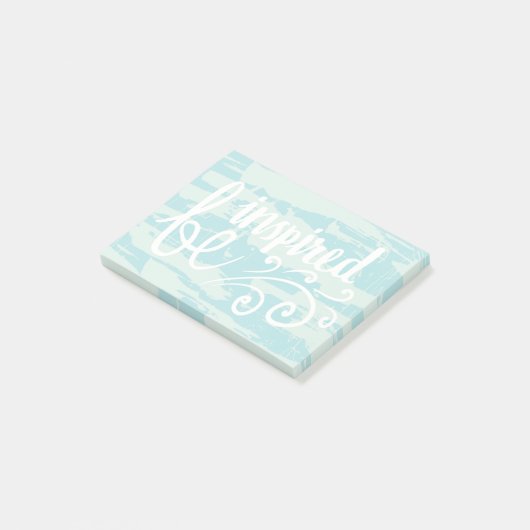 Seien inspiriert Sie Post-it Klebezettel (angewinkelt)