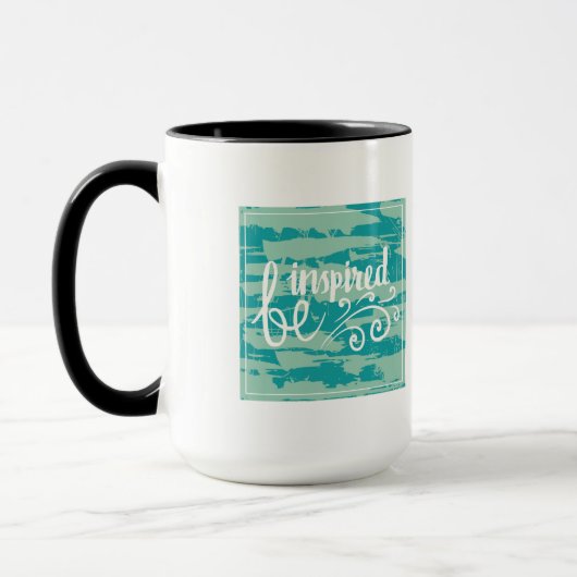 Seien inspiriert Sie Tasse (Links)