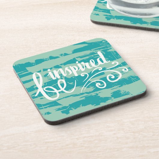 Seien inspiriert Sie Untersetzer (Linke Seite)