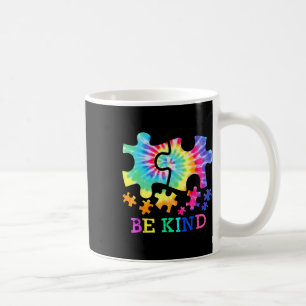 Seien Kind Autismus Puzzle Stücke Gefärbte Krawatt Kaffeetasse
