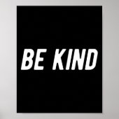 Seien nette Männer Frauen Kinder Poster (Vorne)