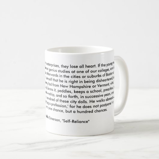 Seien nicht entmutigt Sie Kaffeetasse (VorderseiteRechts)