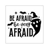 Seien Sie abscheulich Geist und Fledermäuse Gummistempel (Prägung)