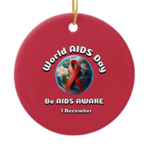 Seien Sie Aids bewusst. Welt-AIDS-Tag.