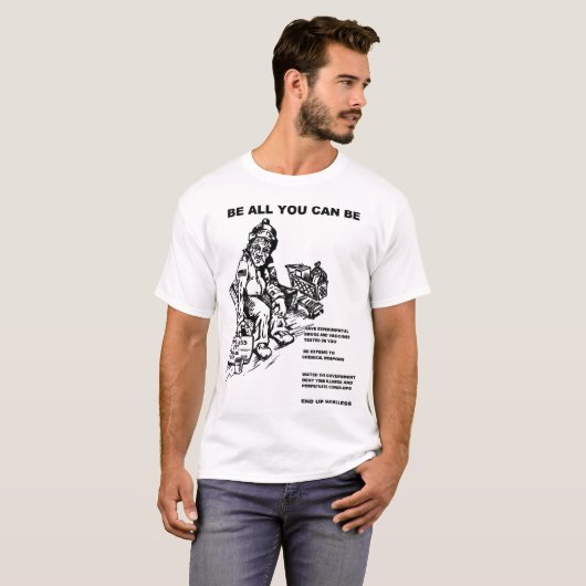 Seien Sie alle, die Sie eine Labradorratte sein T-Shirt (Vorne ganz)