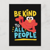 Seien Sie allen freundlich Postkarte (Vorderseite)