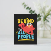 Seien Sie allen freundlich Postkarte (Stehend Vorderseite)