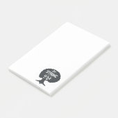 Seien Sie als Eiche stark Post-it Klebezettel (angewinkelt)