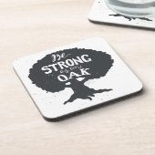 Seien Sie als Eiche stark Untersetzer (Linke Seite)