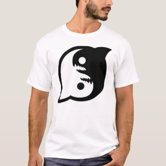 Seien Sie am Frieden mit dem Haifisch-T-Shirt T-Shirt