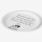 Seien Sie an heraus verlegen Gebet und Kind Pappteller (Schrägansicht)