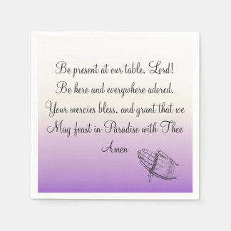 Seien Sie an unserem Tisch Lord Lila Serviette