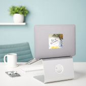 Seien Sie Ananas Aufkleber (Laptop auf Schreibtisch)