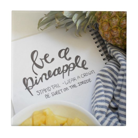 Seien Sie Ananas Fliese (Vorderseite)