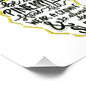 Seien Sie Ananas Fotodruck (Ecke)