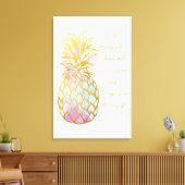Seien Sie Ananas Leinwanddruck (Insitu (Wohnzimmer))