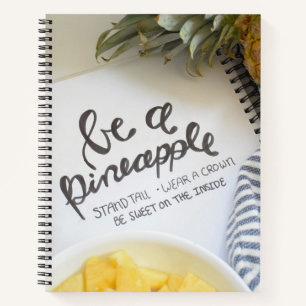 Seien Sie Ananas Notizblock