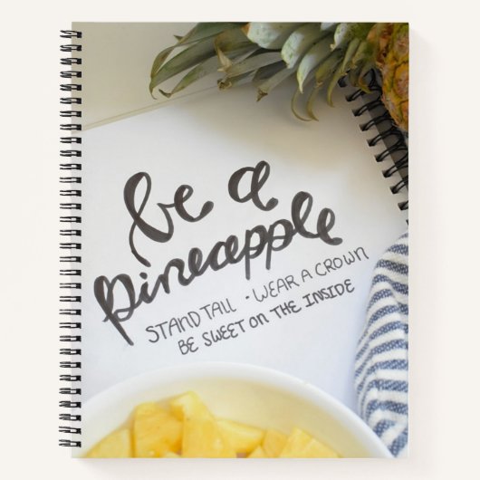Seien Sie Ananas Notizblock (Vorderseite)