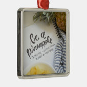 Seien Sie Ananas Ornament Aus Metall (Rechts)