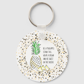 Seien Sie Ananas Schlüsselanhänger