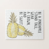Seien Sie Ananas Seien Sie groß, tragen Sie eine K Puzzle (Horizontal)