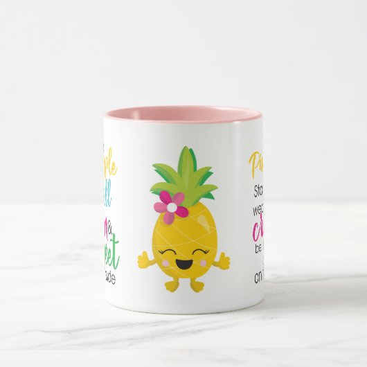 Seien Sie Ananas Tasse (Zentrum)