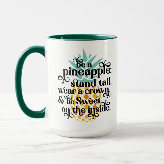 Seien Sie Ananas Tasse (Links)