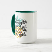 Seien Sie Ananas Tasse (Vorderseite Links)
