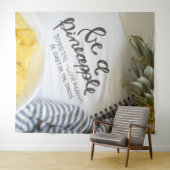 Seien Sie Ananas Wandteppich (Beispiel (Horizontal))