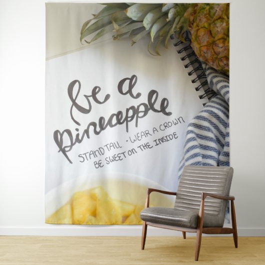 Seien Sie Ananas Wandteppich (Beispiel)
