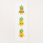 Seien Sie Ananas Yogamatte (Rückseite)